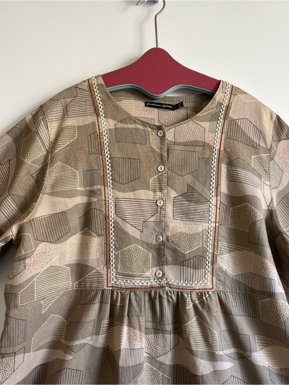 Gudrun Sjoden Alaska Woven Dress in Organic Cotton/Linen - Picture 4 of 16
